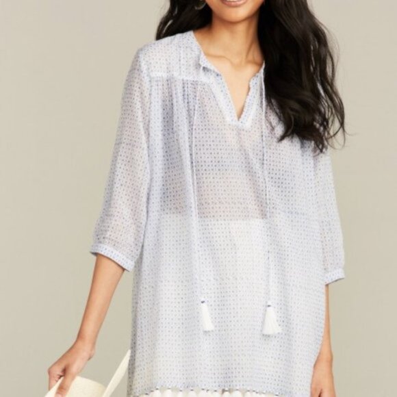 NWT Roller Rabbit Surry Serafina Tunic – Tassels - Medium - Picture 2 of 10